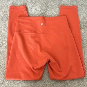 Lululemon Wunder Train High-Rise Tight 25" Brick